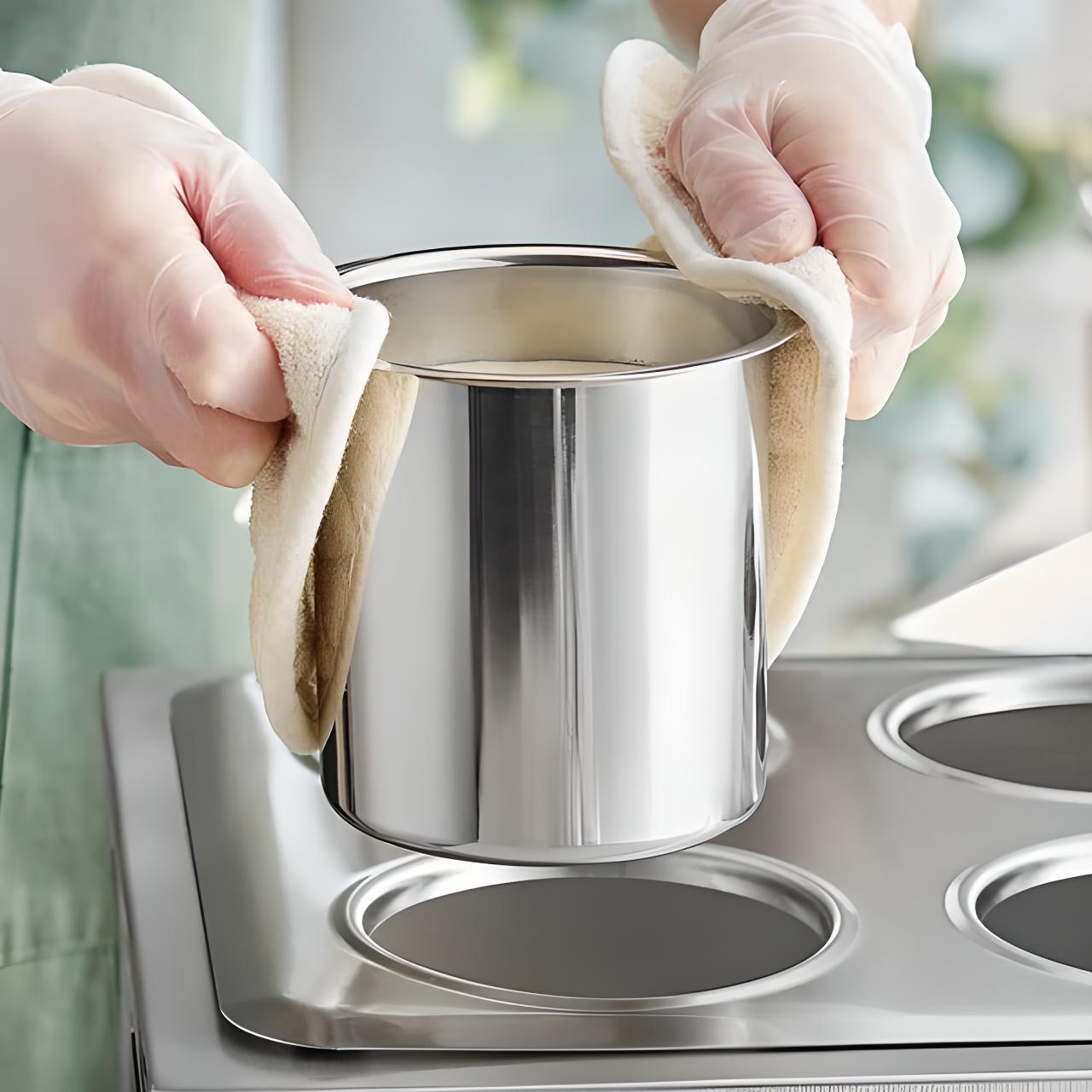 OCS Parts 1.5 Quart Bain Marie Pot | 5-5/8″ x 4-7/16″ Stainless Steel Pot