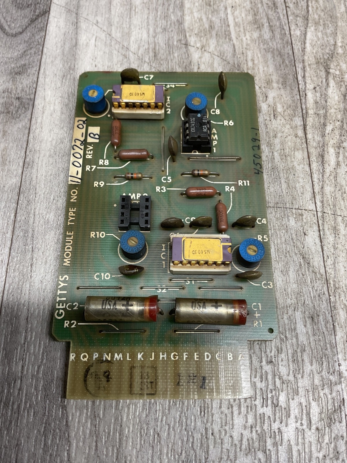 Gettys Control Boards 305-004-0001 *FREE SHIPPING* #4064C49