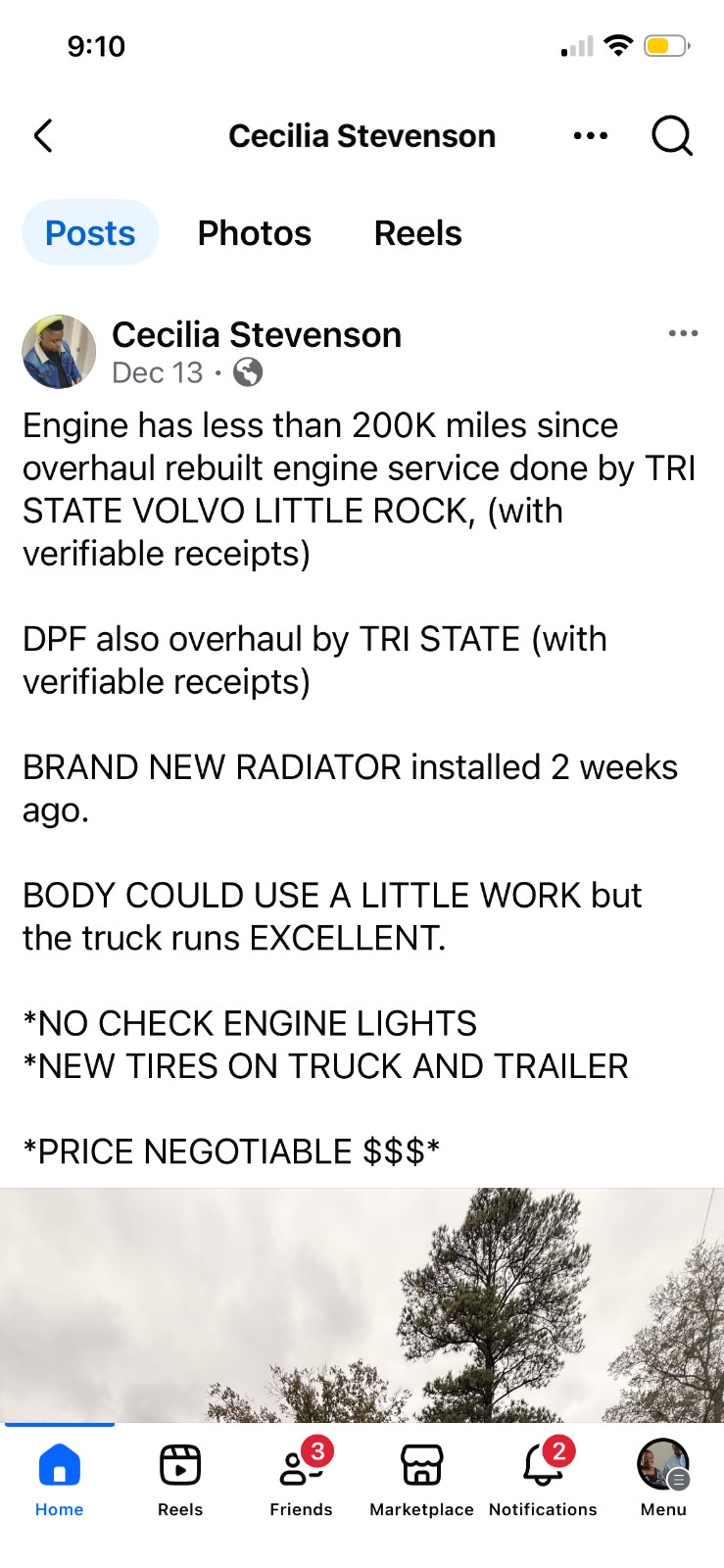 18 wheeler truck and trailer