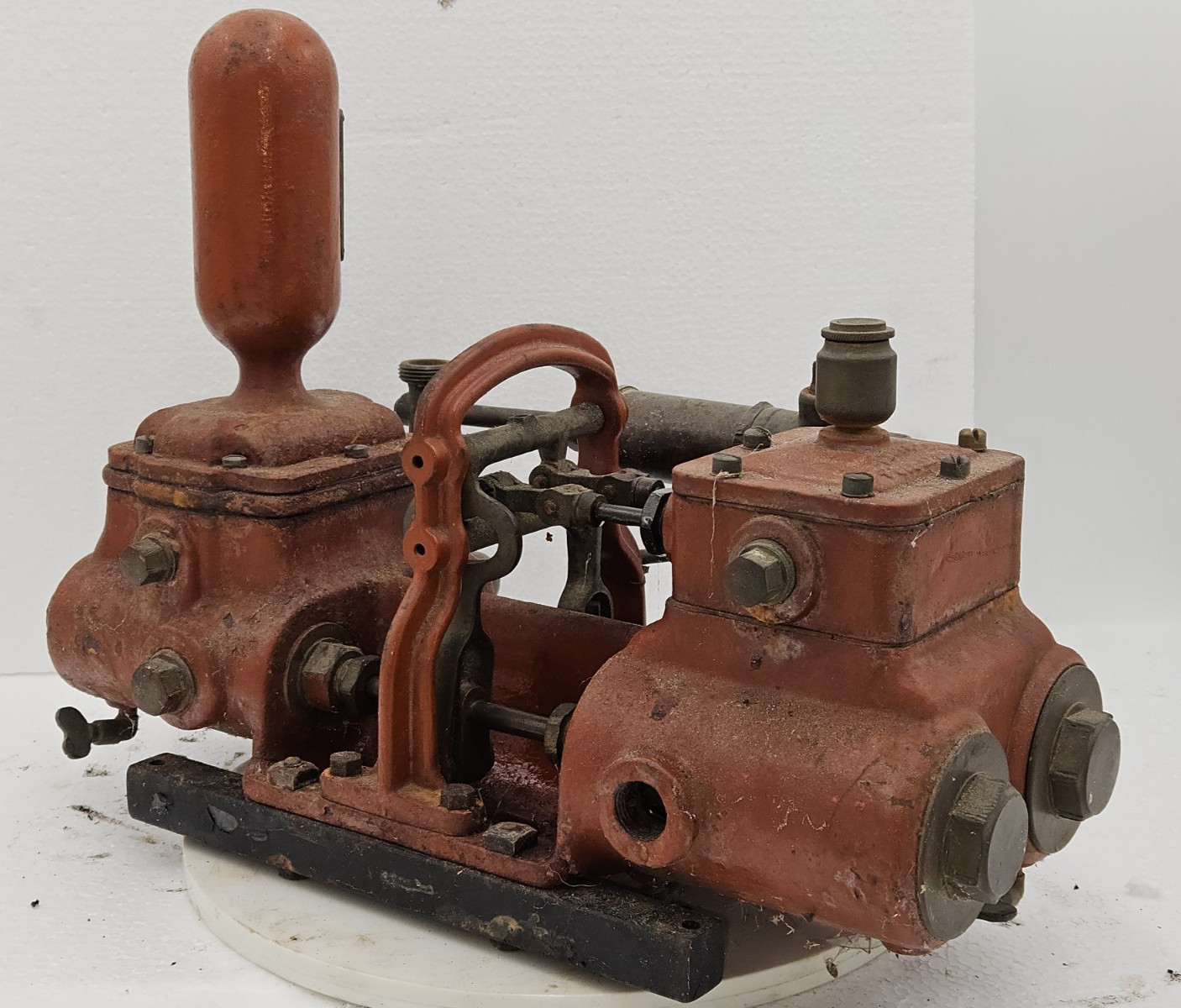 Antique Original Roberts Duplex water motor, STEAM PUMP Steam Engine Dayton Ohio