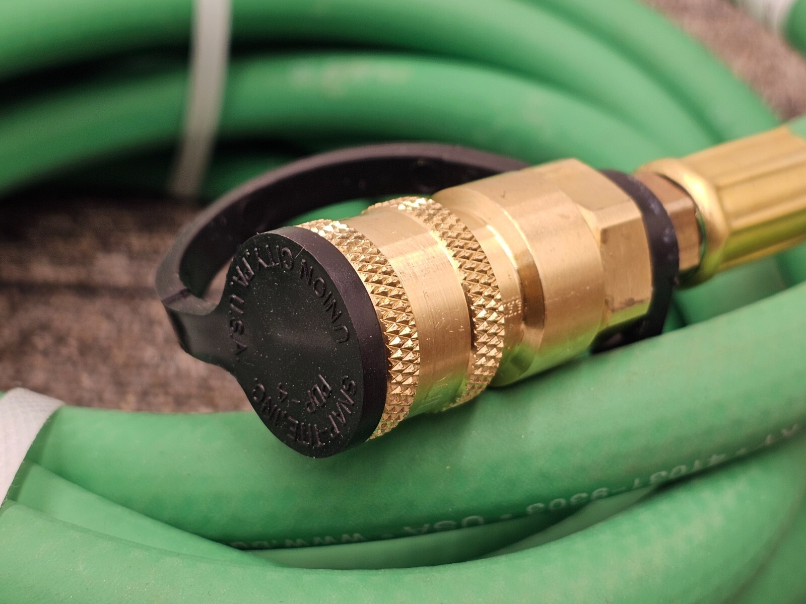 Bullard 46916 25FT V10 Series Starter Hose V-10-25-ST Female Quick Disconnect