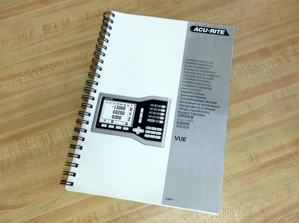 Heidenhain 1084373-90 ACU-RITE Installation Instruction 108437390