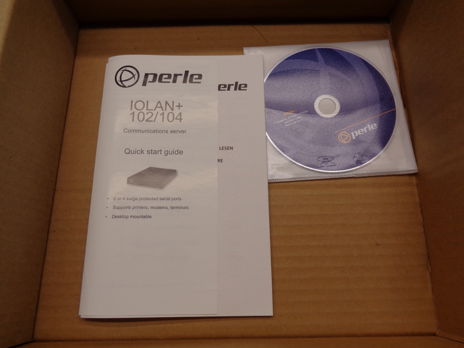 PERLE IOLAN+104 RS422 (10/100) 04006824 “NIB”