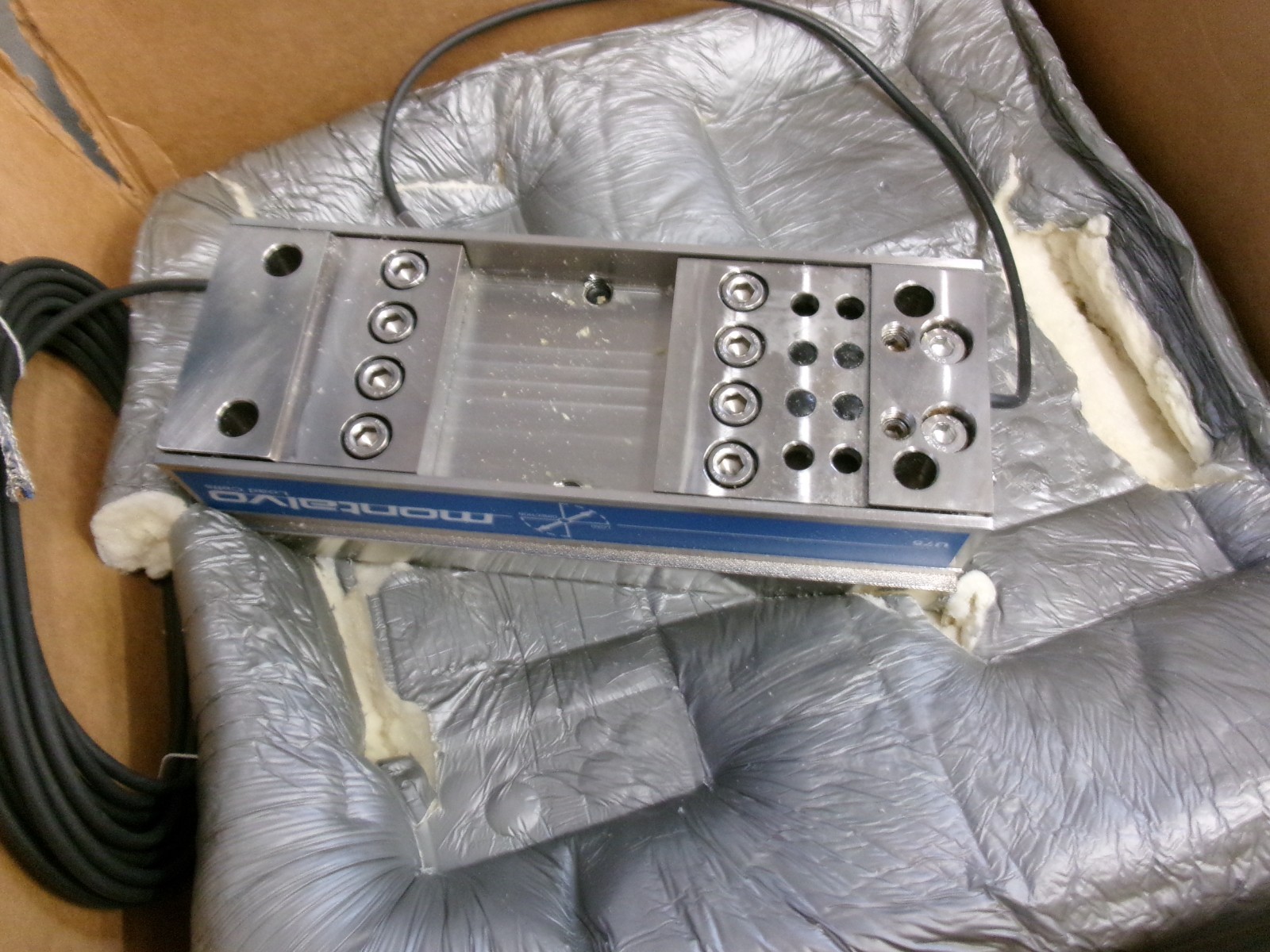 NIB montalvo U75 Pillow Block Load Cell 2500LB 12000713 12500N U75-2500 #1
