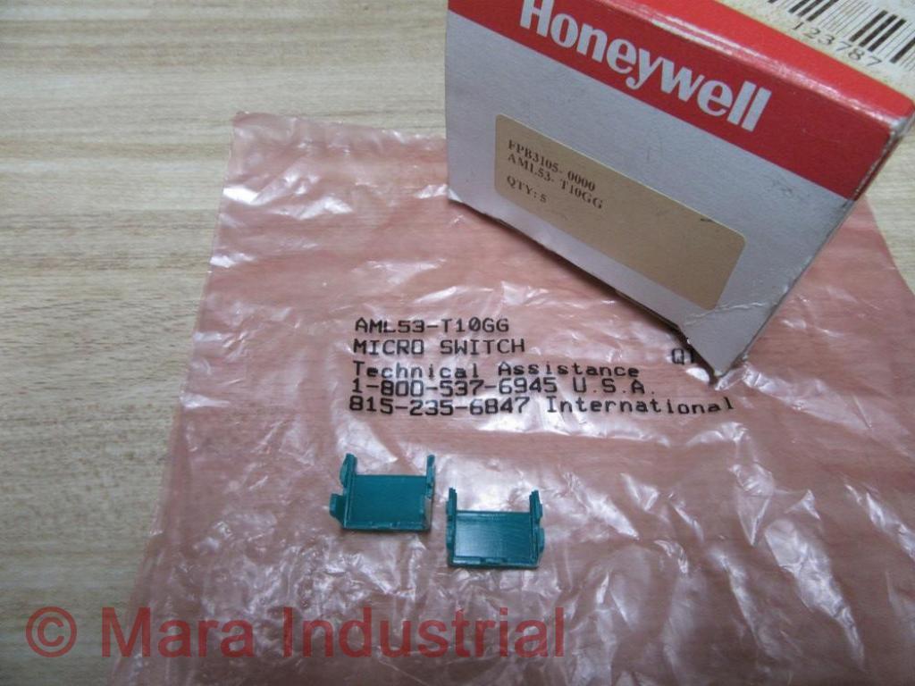 Honeywell AML53-T10GG Micro Switch Paddle Switch Cover AML53T10GG (Pack of 5)