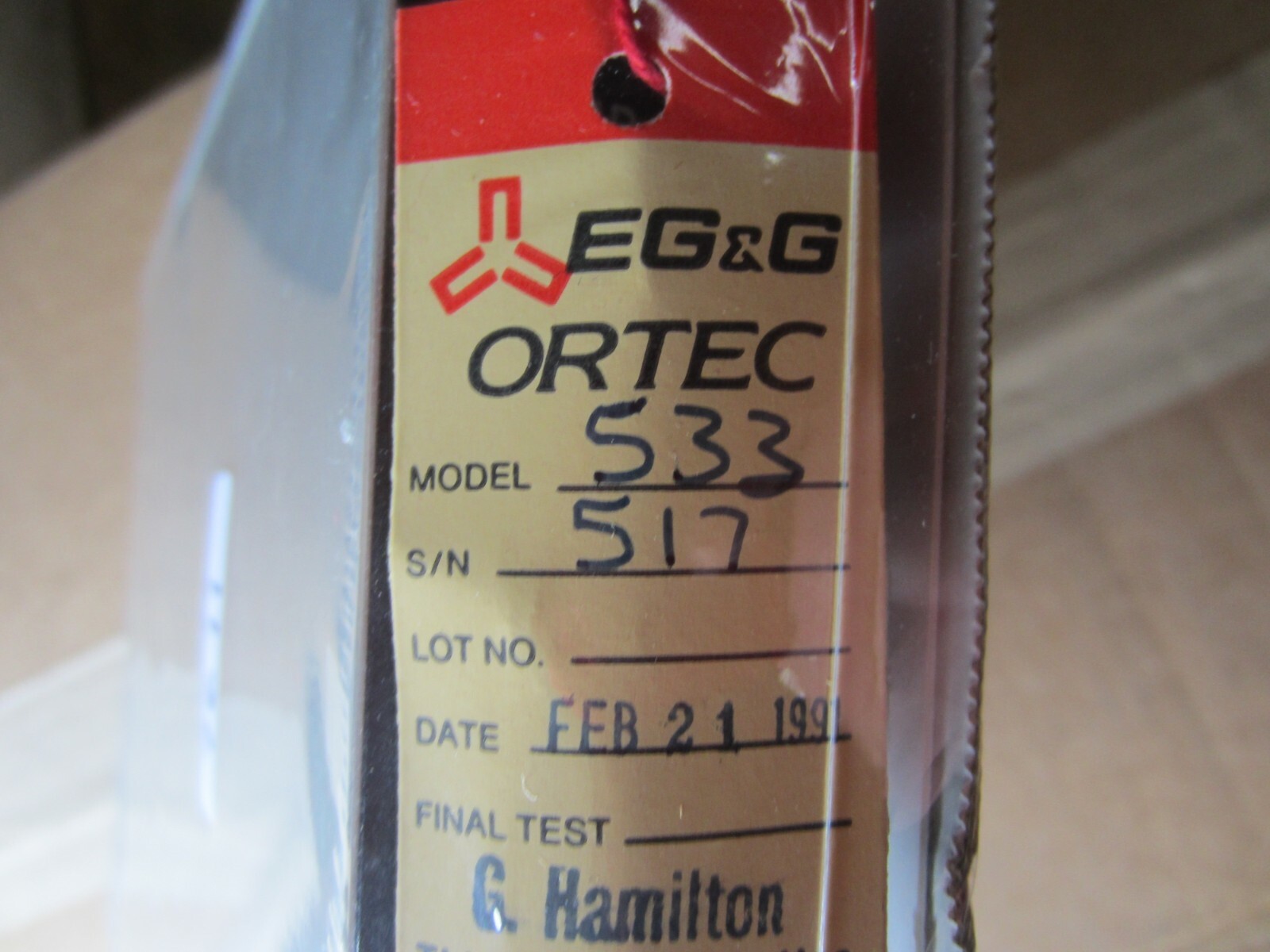 New EG&G Ortec 533 Dual Sum & Invert PLC Module