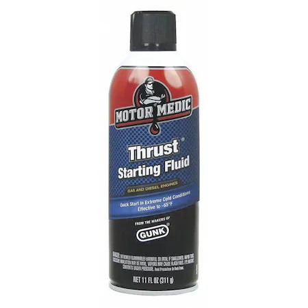 Motor Medic M3815 Starting Fluid, Aerosol Can, 11 Oz, Diesel Engines/Gasoline