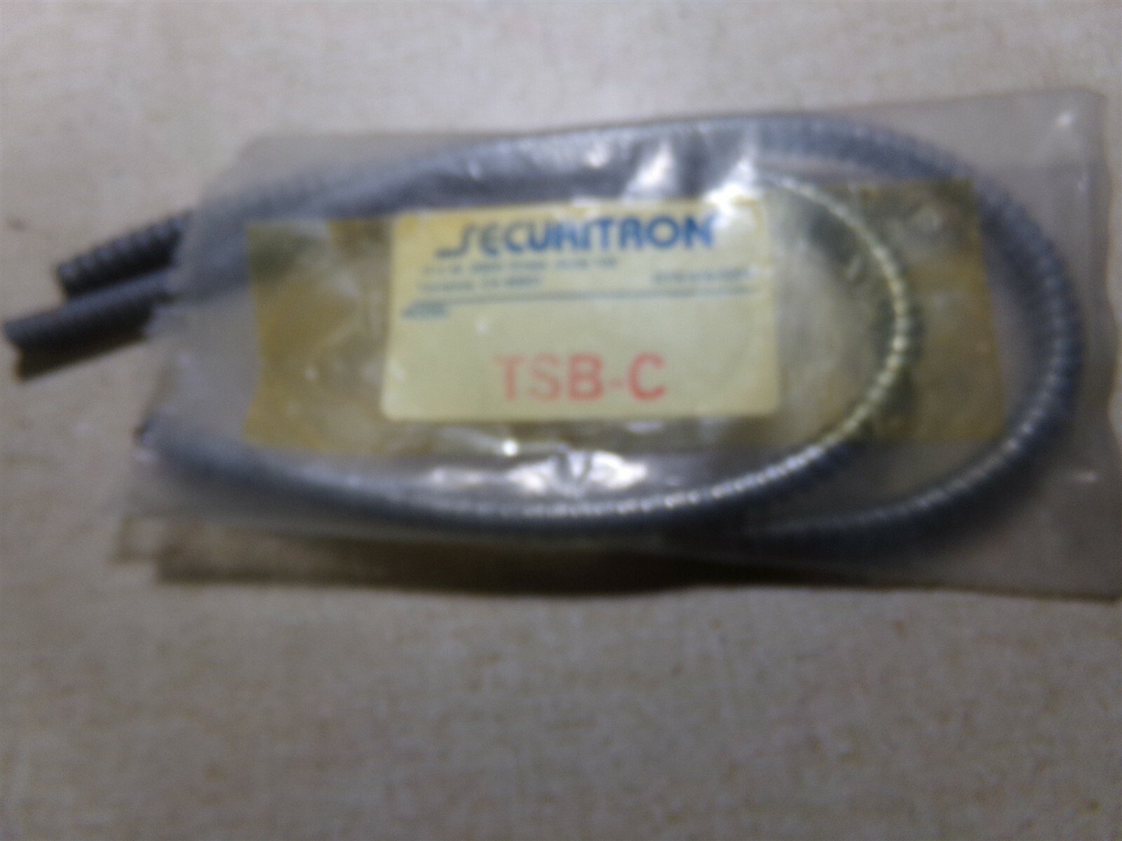 NEW Securitron TSB-C Door Alarm Cord *FREE SHIPPING*