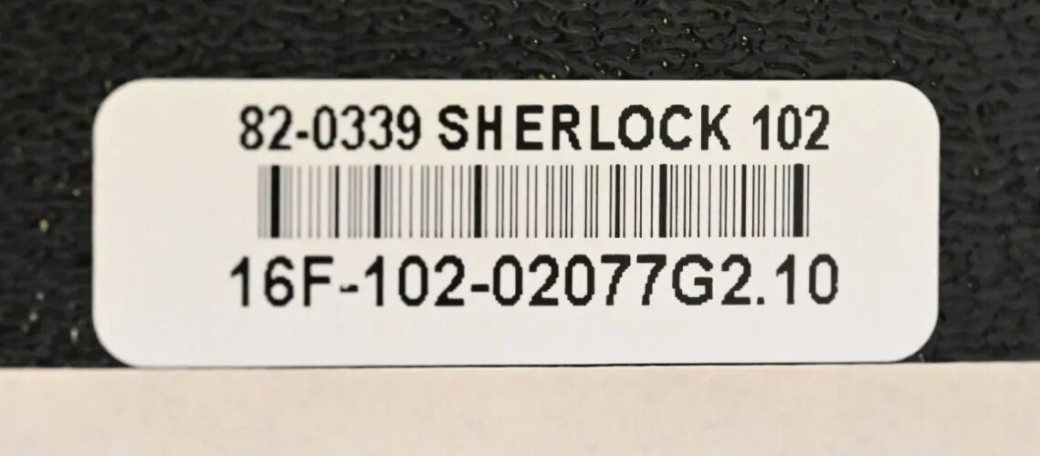 Sherlock Refrigerant Gas Monitoring System 102 Alarm Control Module Panel
