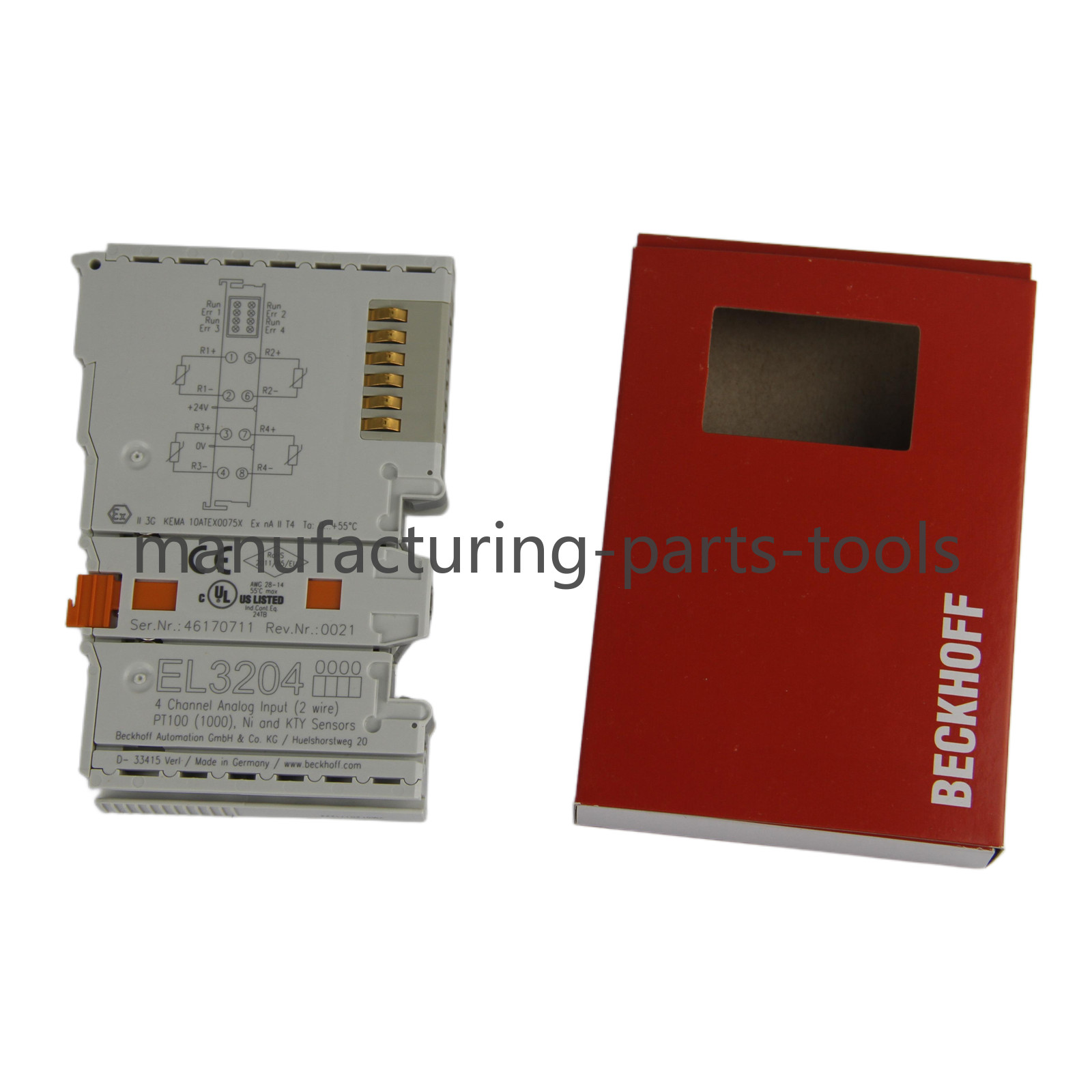 New BECKHOFF EL3204 PLC Module – US Stock