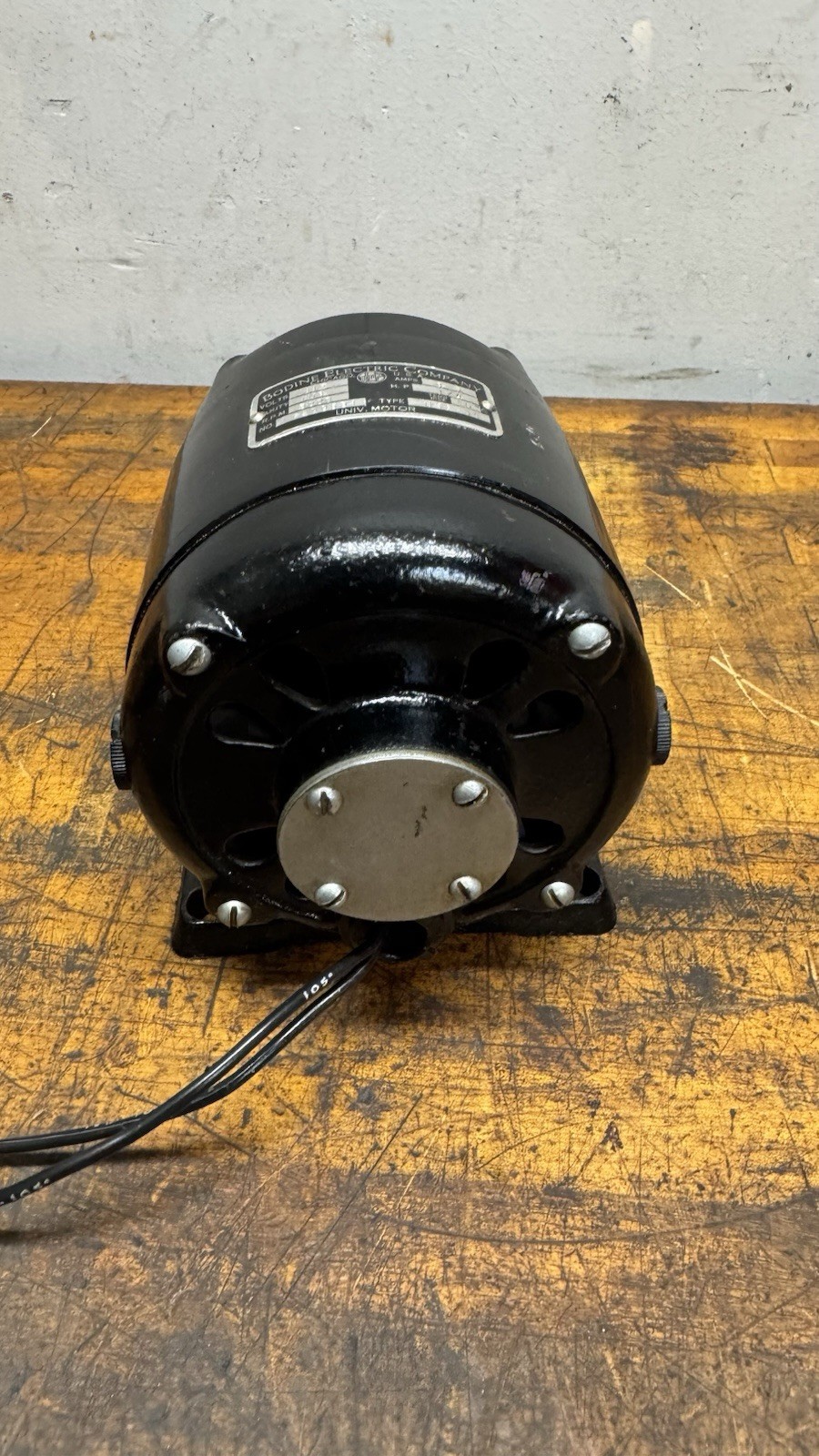 BODINE ELECTRIC Motor, INT 115V 1/4HP 5,000 RPM Made in USA