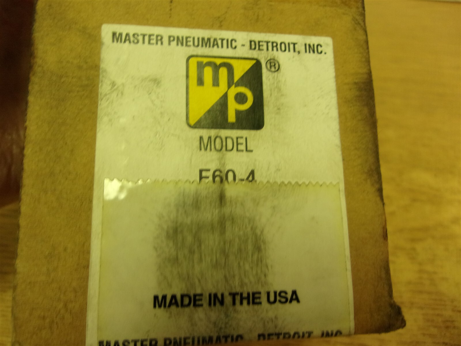 NEW Master Pneumatic F60-4 Filter Top *FREE SHIPPING*