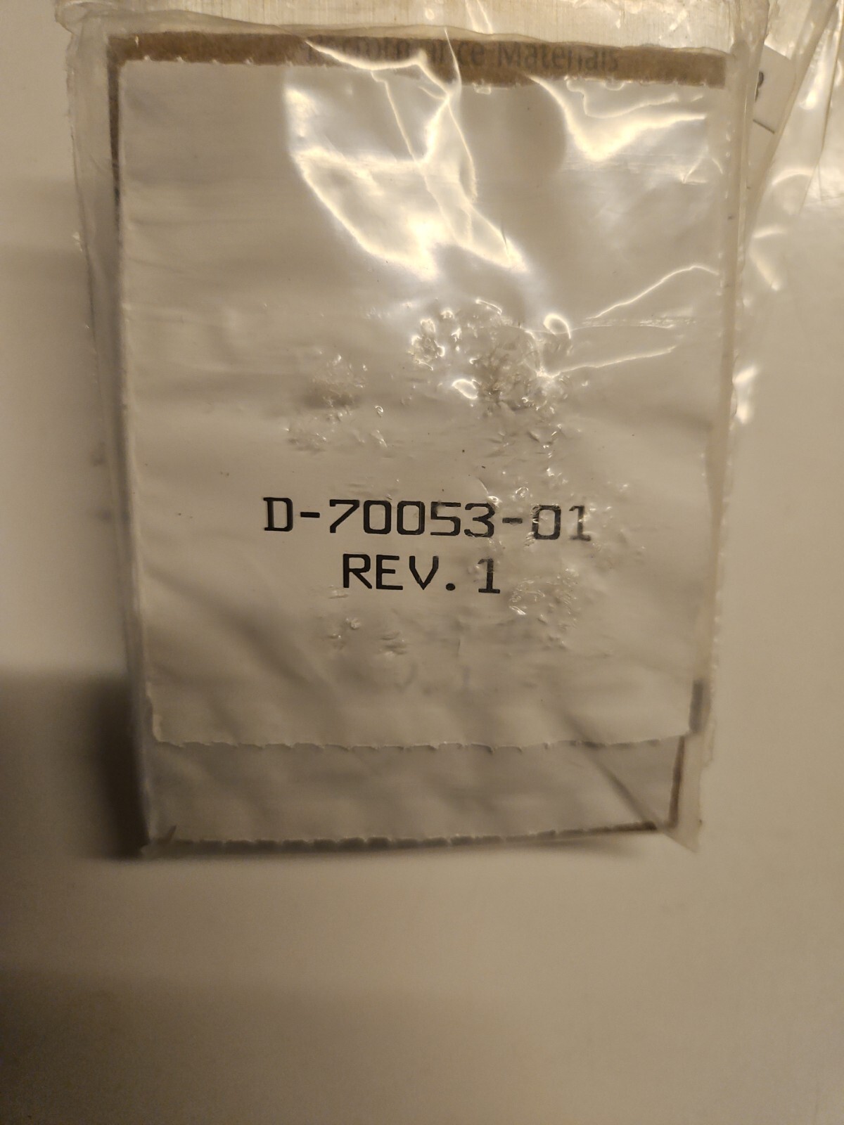 NEW HUBBELL SA3813 RECT BLANK ALU