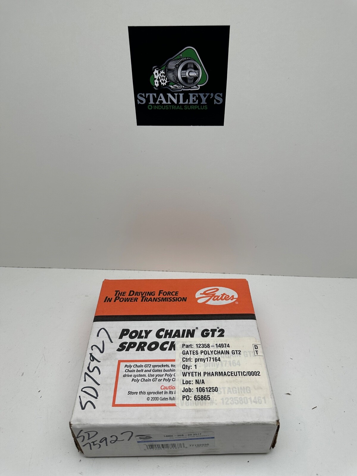 Gates 14MX-36S-20 2517 Sprocket Timing Gear New