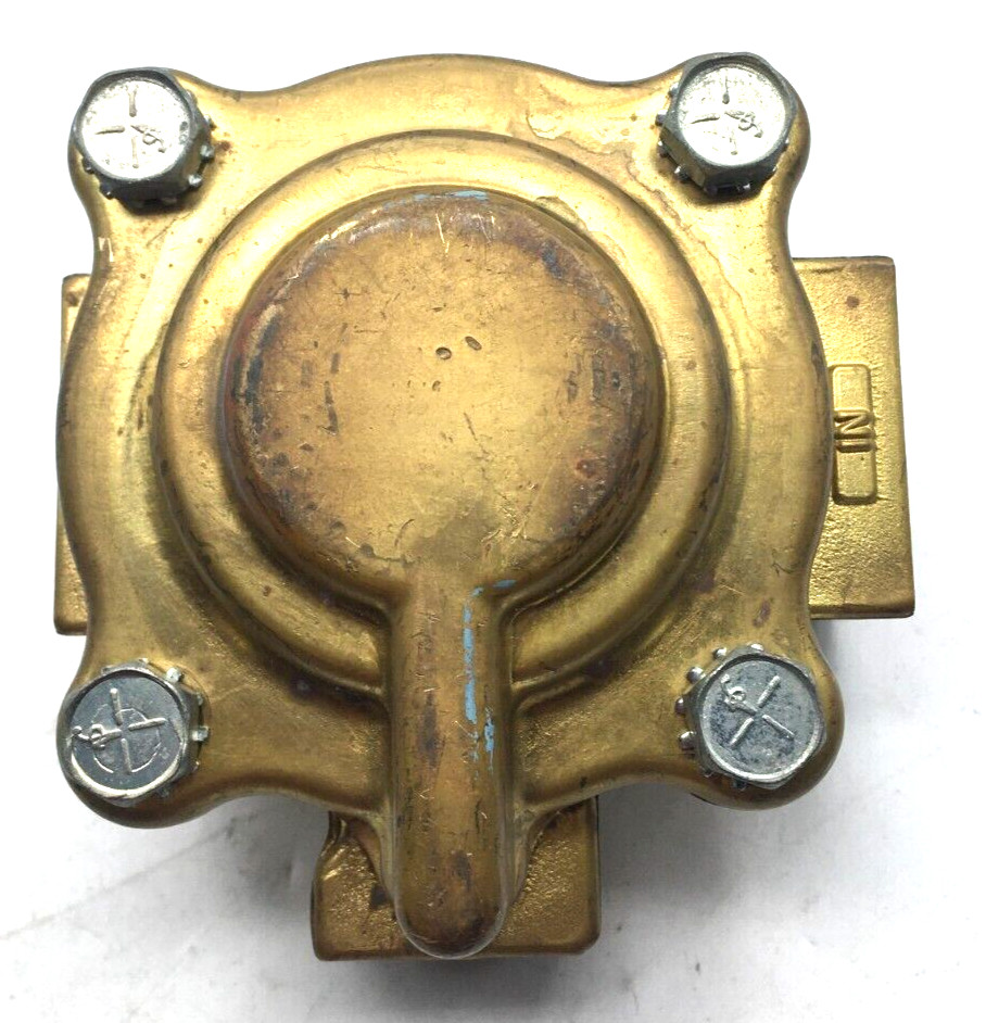 Asco Brass Solenoid Valve New Read