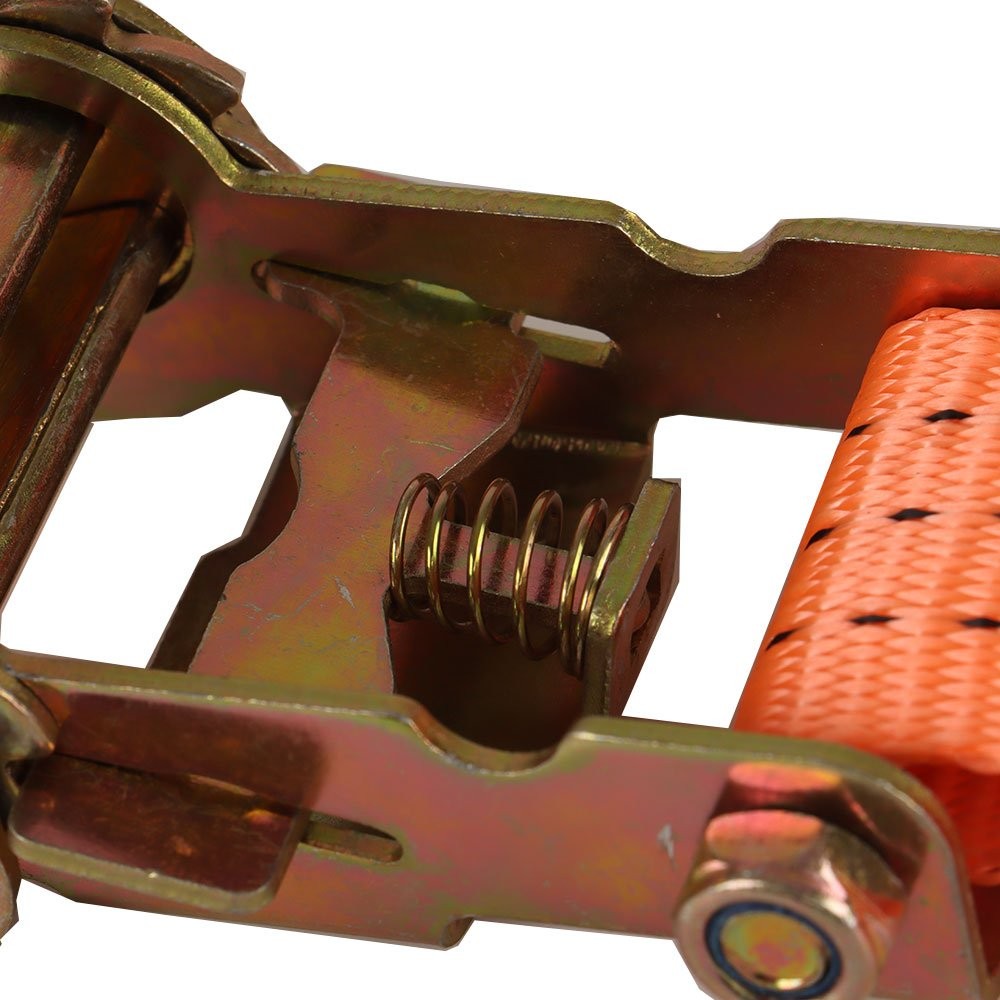 4pcs Ratchet Straps J Hook Heavy Duty Tie Downs New 1.5″ x 15′ 4000 lb
