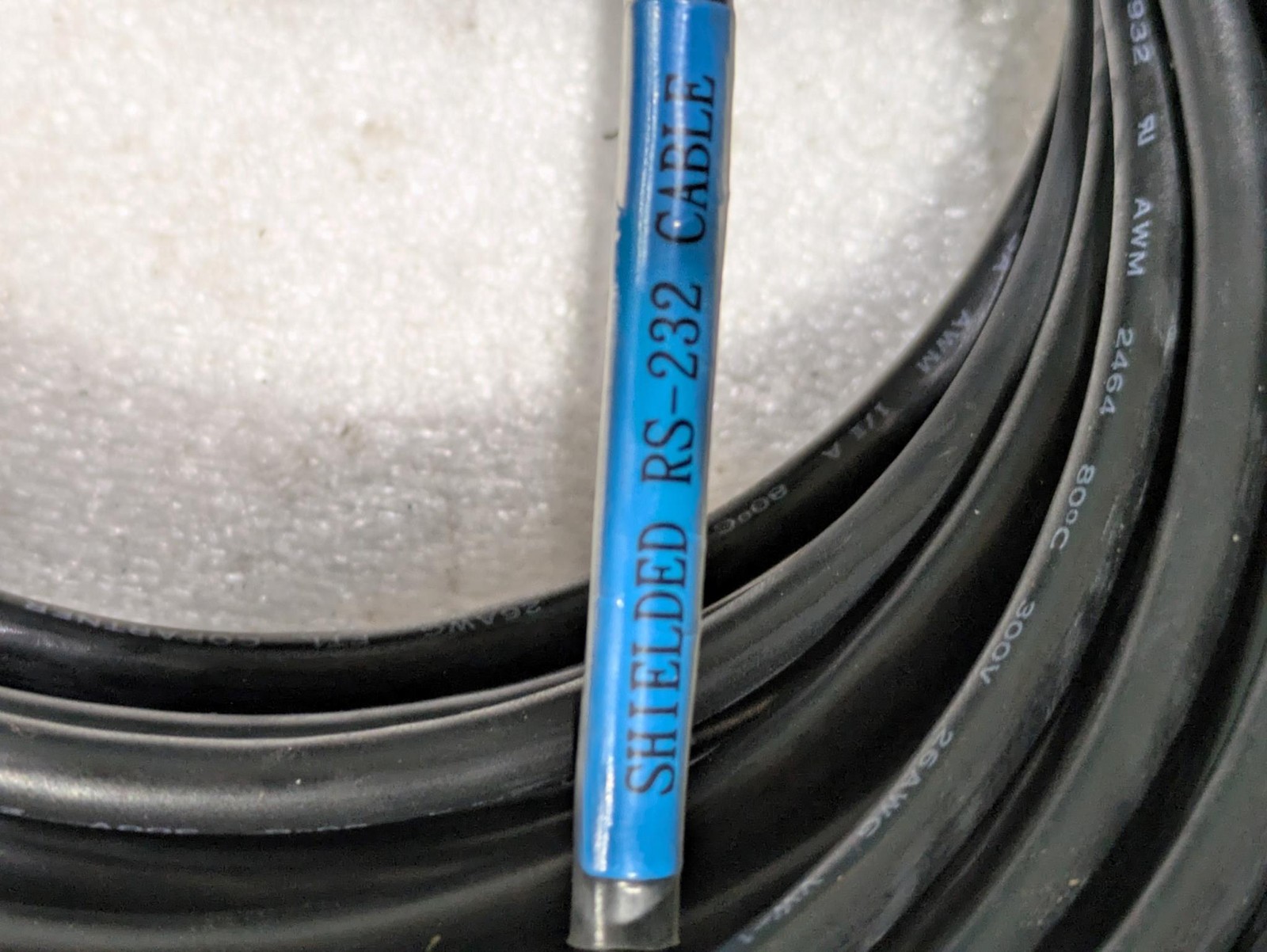 SHIELDED RS-232 CABLE 100 FT