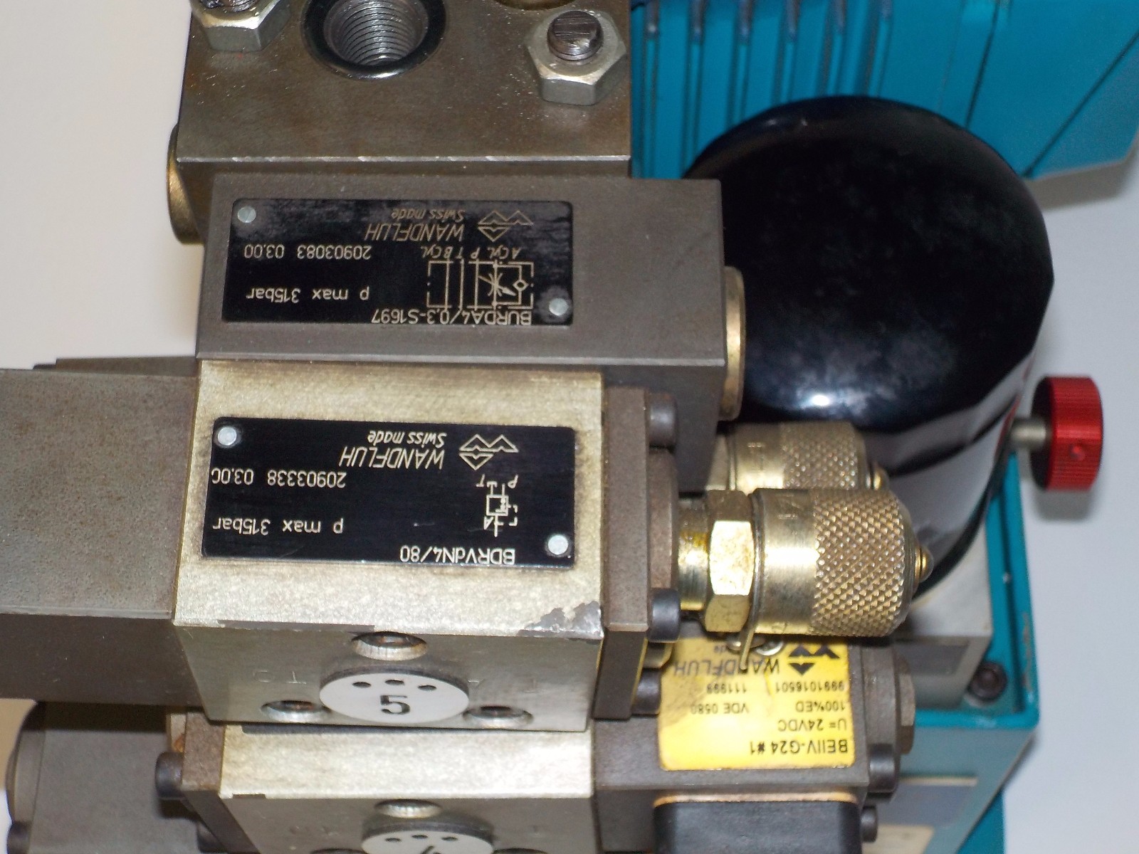 WANDFLUH HS3,2-4EAD-L1.3/0.18-BEGM USED HYDRAULIC SYSTEM HS324EADL13018BEGM