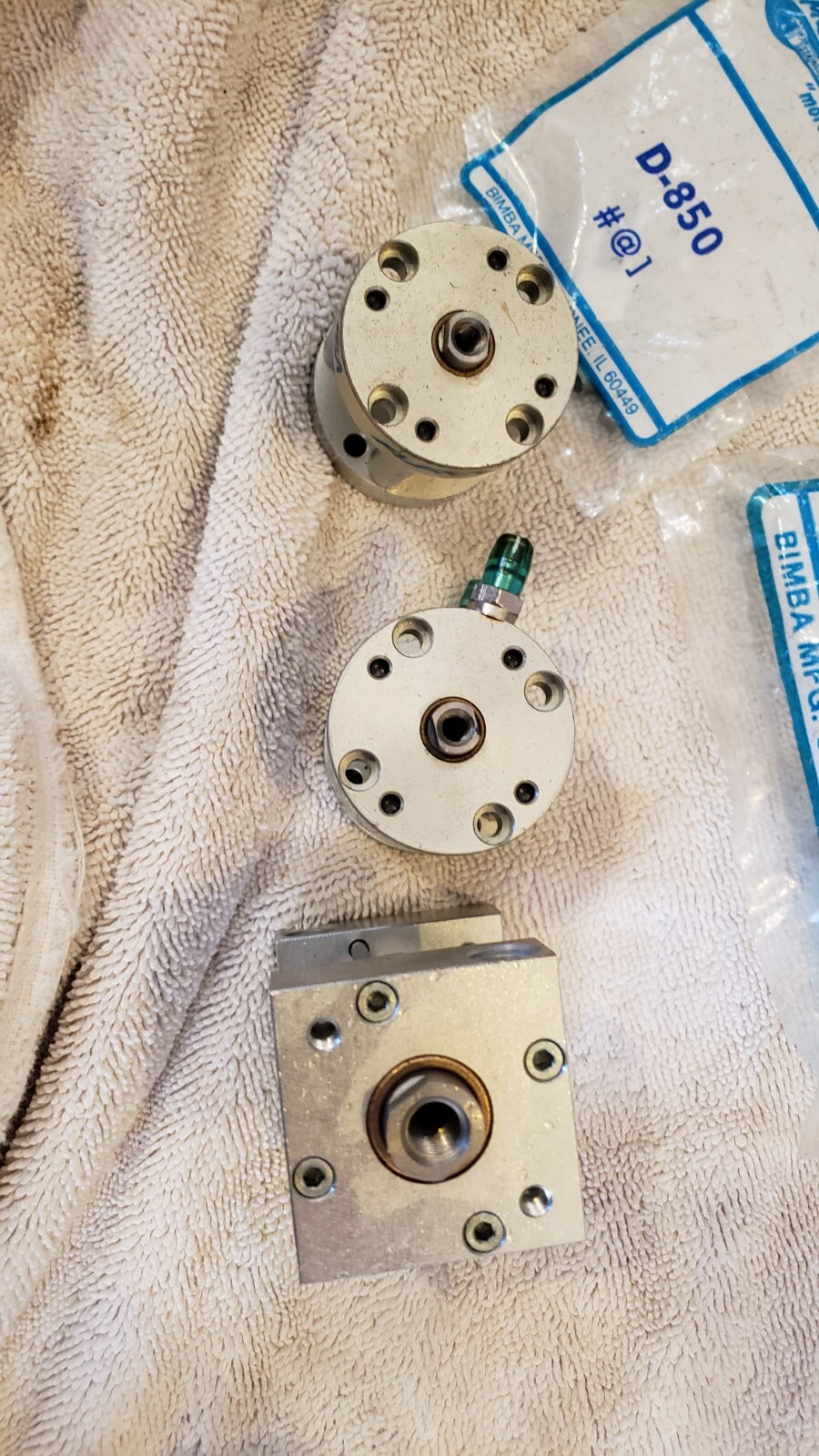 NEW LOT Bimba FLAT-1 Pneumatic Cylinder Rod Pivot # FO-040.875 FS-090.875 RP-3