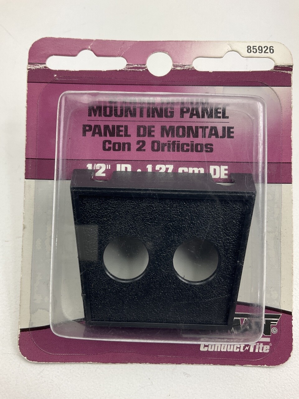 Dorman 85926 – 2 Hole Toggle Switch Mounting Panel For 1/2″ ID Switches