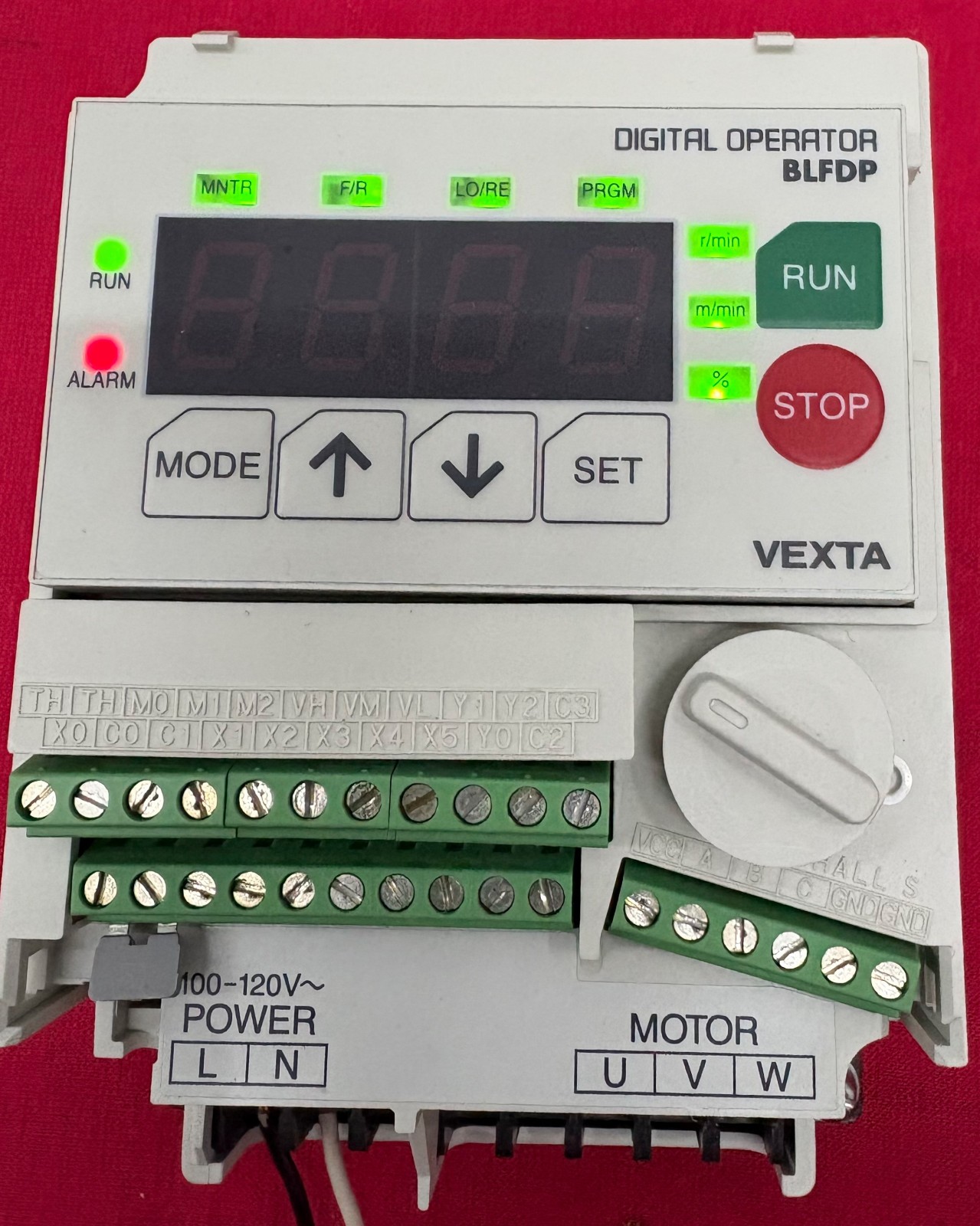 VEXTA BLFDP BLFD30A2 DIGITAL OPERATOR BRUSHLESS DC MOTOR DRIVER – PARTS/REPAIR