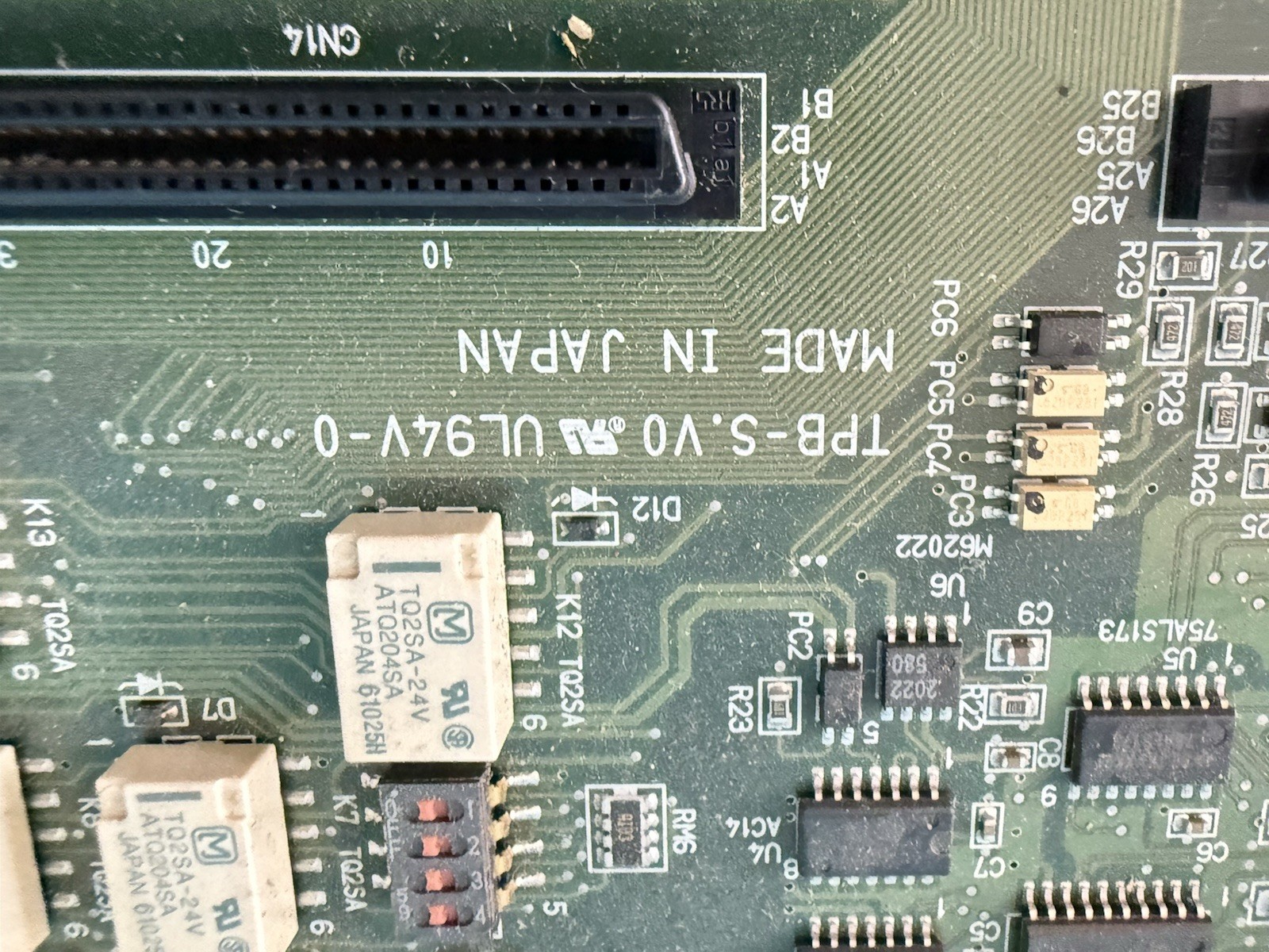 Tokyo Electron TEL Backplane Board TYB614-1/RFPD TPB-S.V0 – OEM Semiconductor Eq