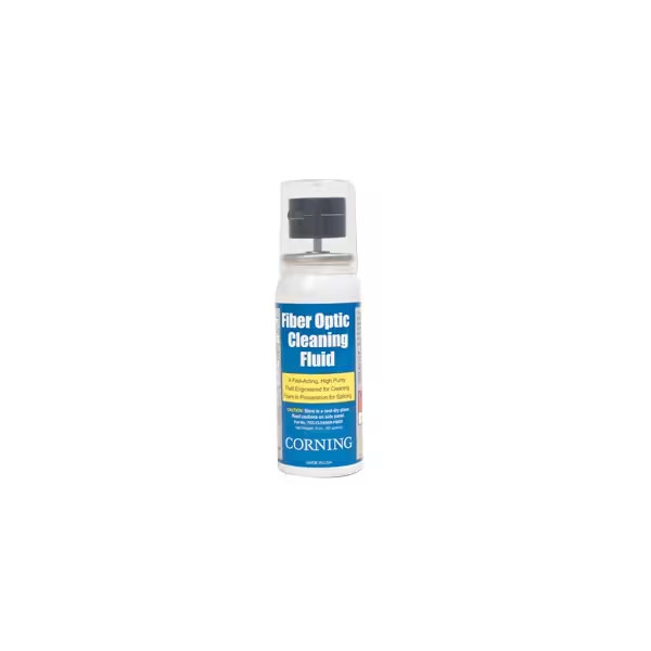 Corning 3oz Fiber Optic Cleaning Fluid 2104494-01 FCC-CLEANER-FIBER