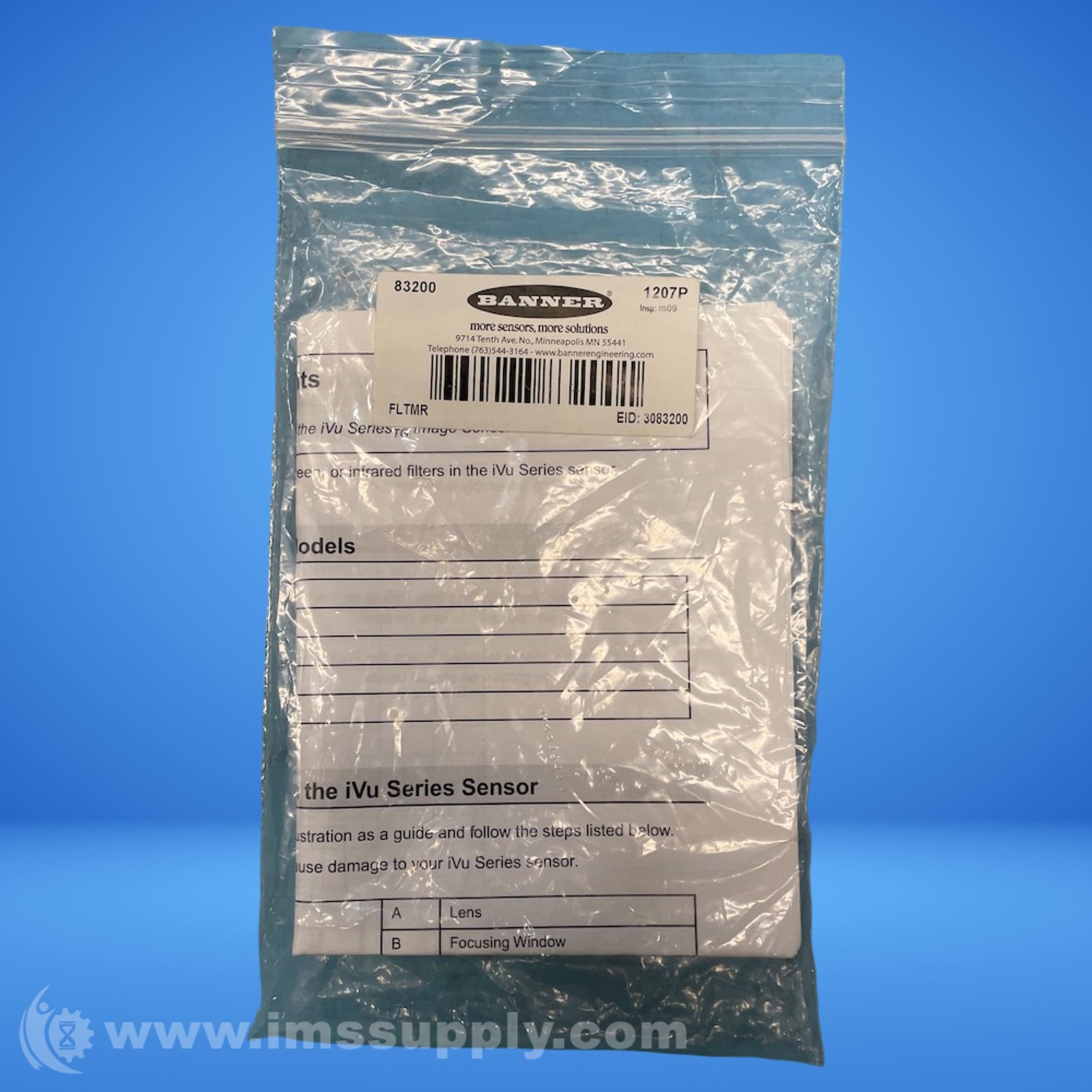 Banner Engineering Corp. FLTMR Filter Kit FNOB