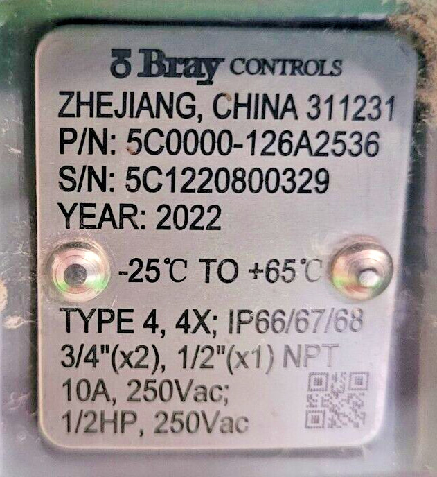 🟠FLOW-TEK 2″ FLANGED BALL VALVE BRAY CONTROLS PESSCO OFFERING 1 G092524-3-4 🗽