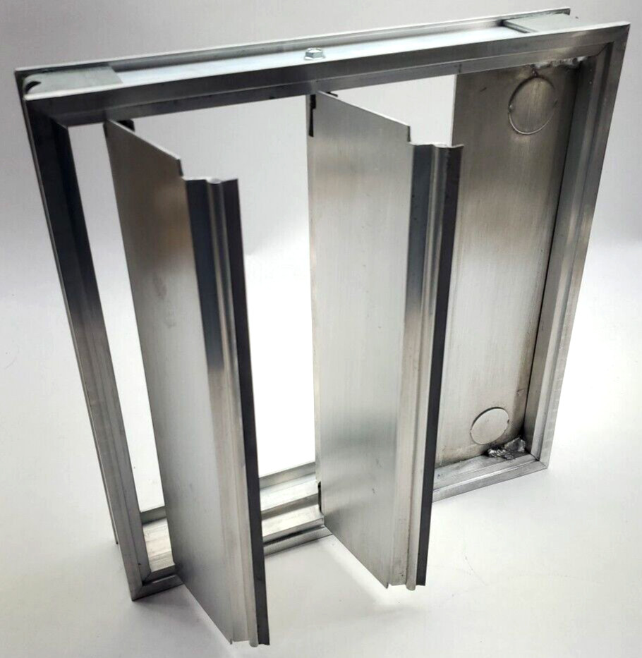 Ruskin, BD2A2, Commercial Backdraft Damper 11.25″ x 11.25″ , Shutter Vent