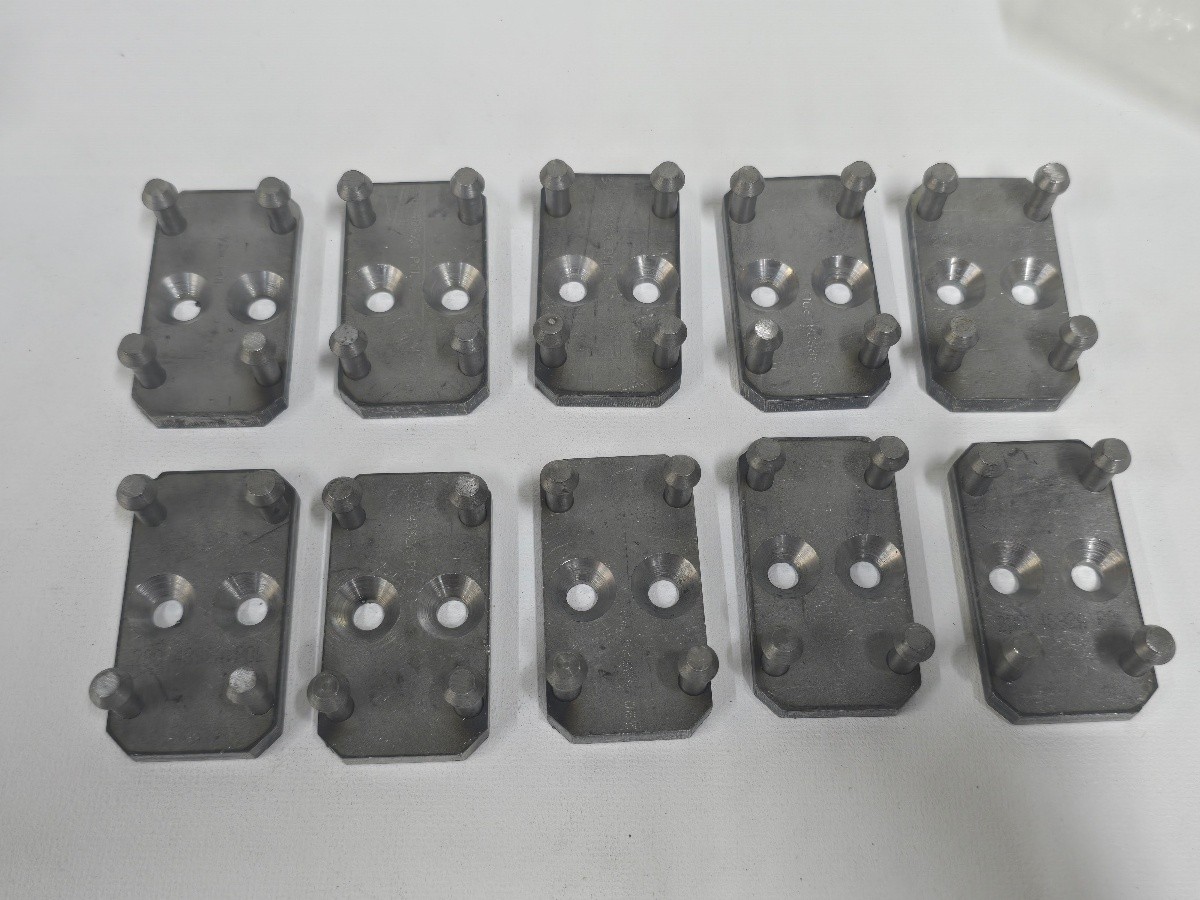 Lot of 10 Mount Gen2 Raw Steel Holster Mounting Plates MOLLE PALS 280 4892 POL