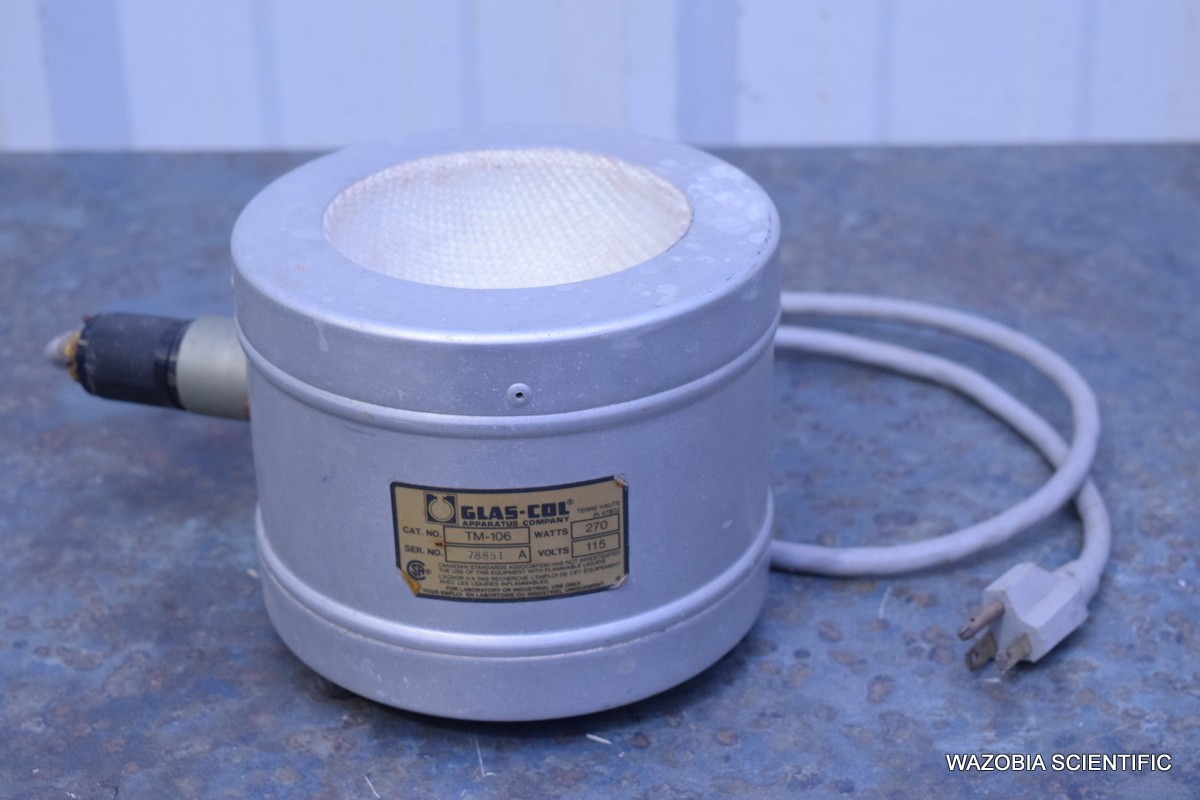 GLAS-COL TM-106 HEATING MANTLE 500ML WITH ALUMINUM HOUSING