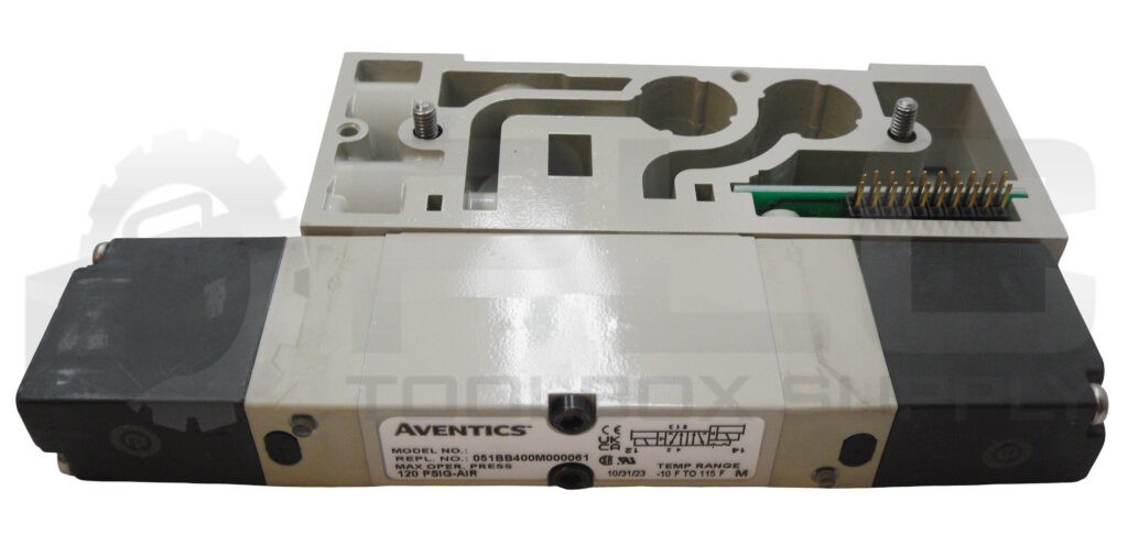 NEW AVENTICS 051BB400M000061 SOLENOID VALVE 120PSIG, 24VDC, 1.35W