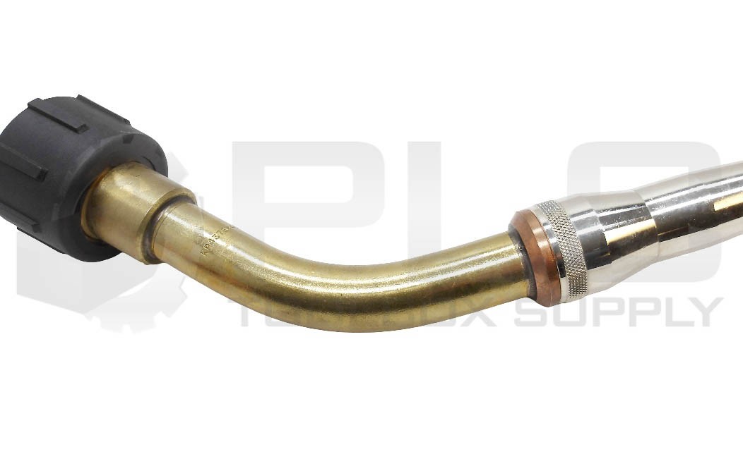 NEW LINCOLN ELECTRIC KP4378-45 GUN TUBE 45DEG W/ KP4120-1-62R GAS NOZZLE .625″