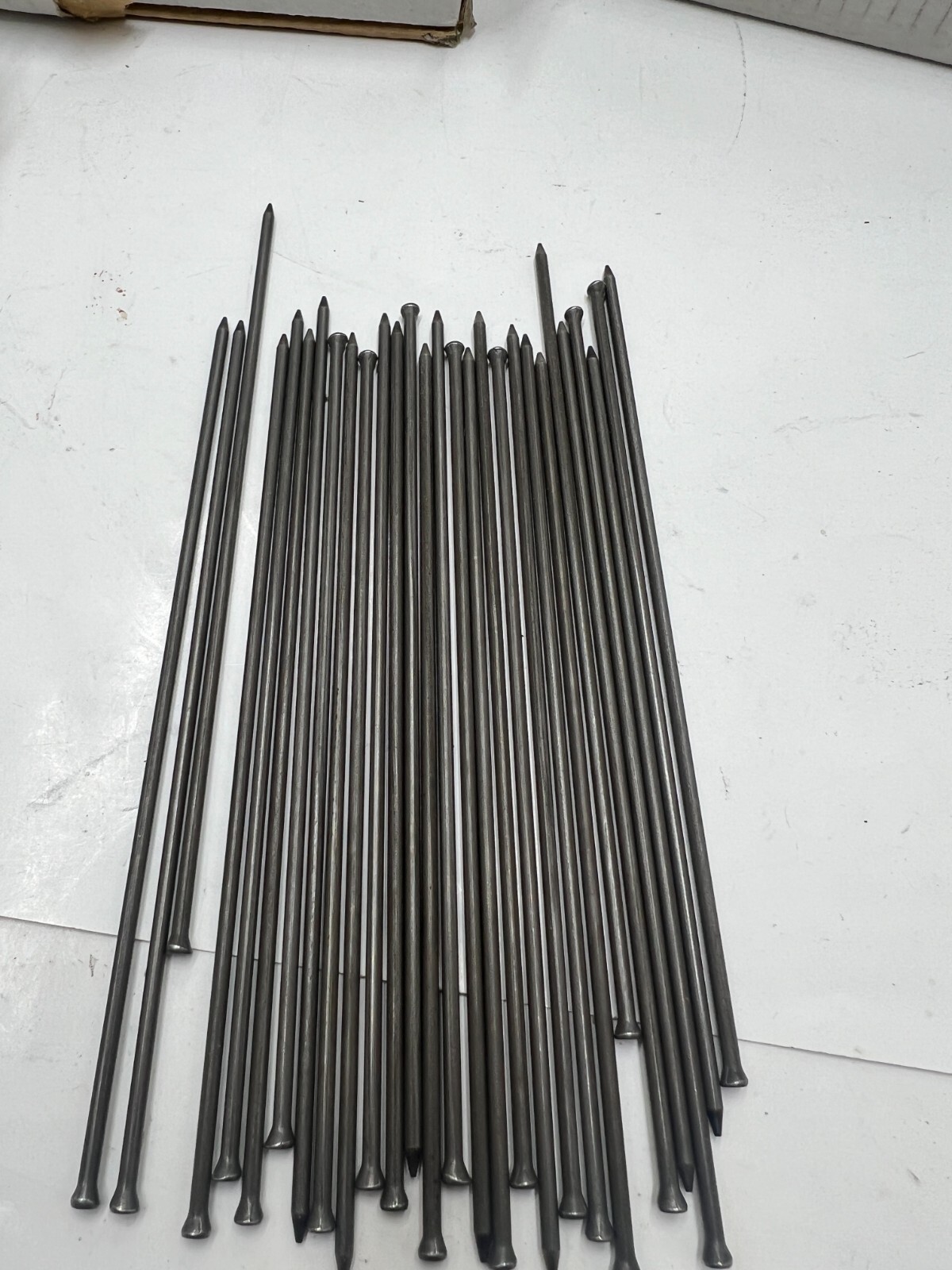 (QTY 6) Trelawny 413.3128 Pointed Tip Needle 180mm Long x 3mm Diameter