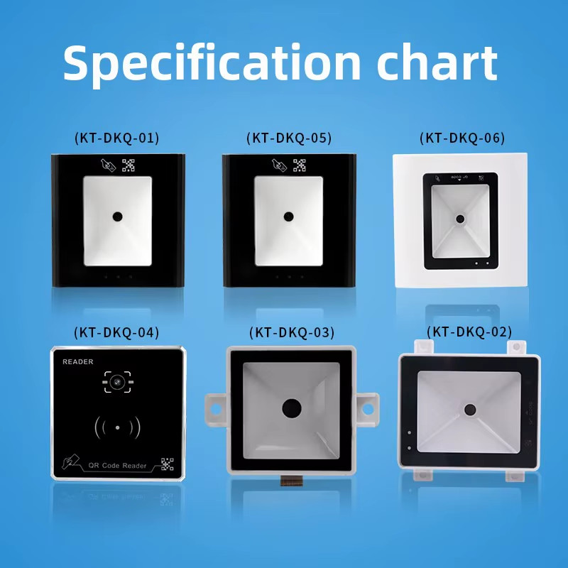 Access Control Reader – Static/Dynamic QR Code Reader IC Card NFC Card Door Acce