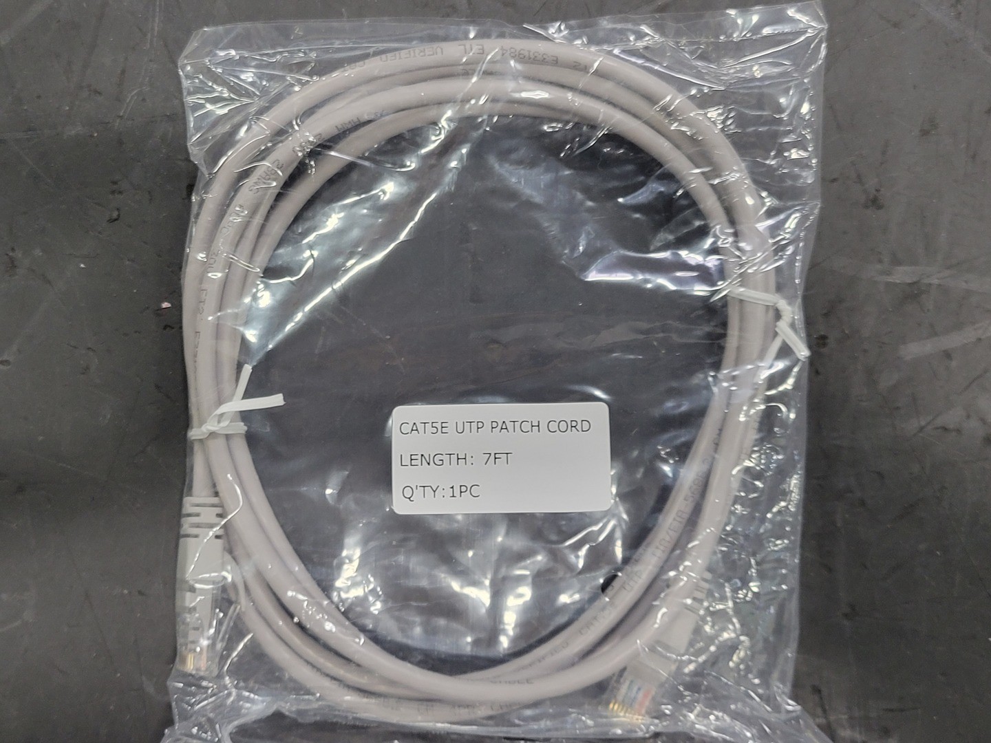 SURPLUS NEW CAT5E 4UTP Patch Cord, 6 ft, (Box of 50) – Wire & Cable