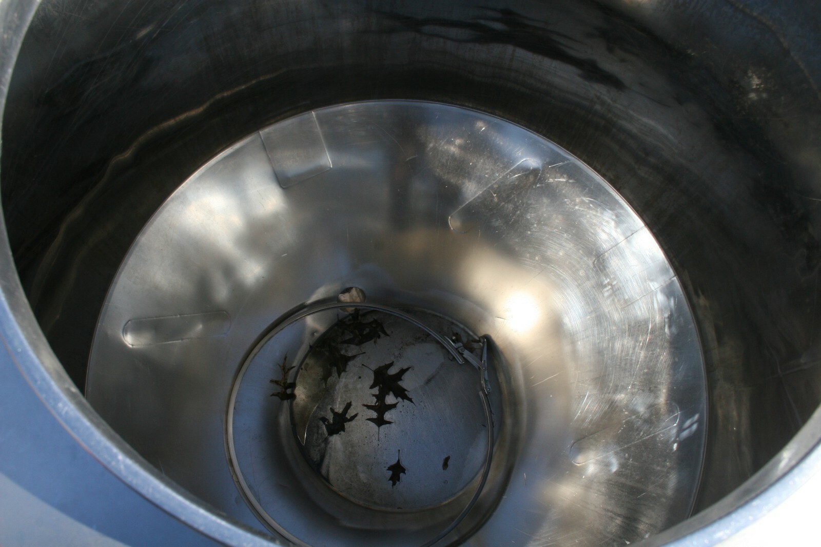 47″x47″x59″ Stainless Steel Approx 225 Gal Single Wall Tank 3/8″ Wall Thickness