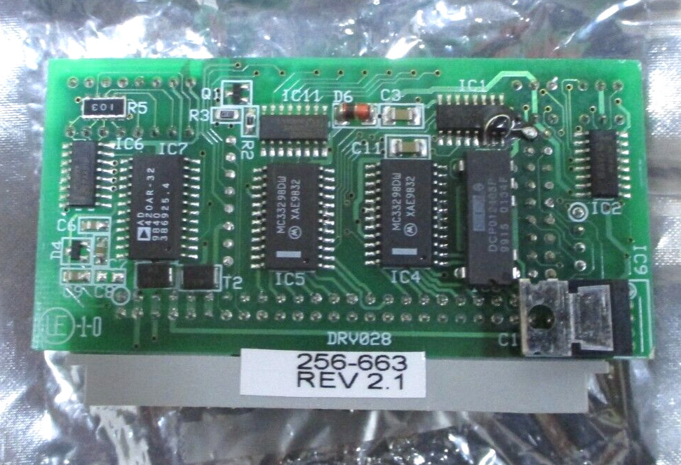Clock Control Board 256-663 Rev 2.1 A7776LR
