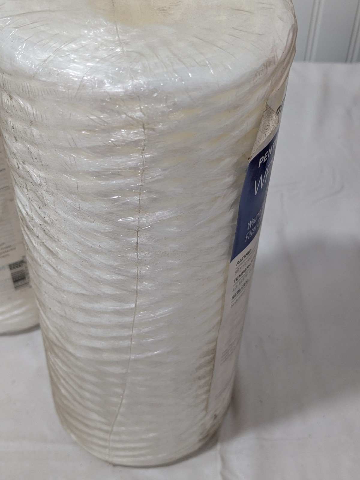 (4) Pentair Water Cartridge Filter: 4-1/2″ OD, 9-7/8″ L, 50 micron WPX50BB97P
