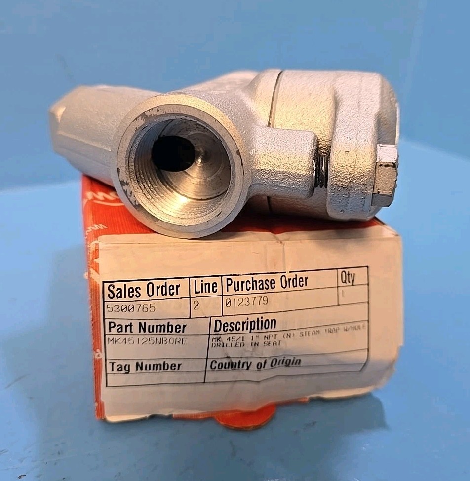 Gestra MK45-1 MK45125NBORE Rhombus Line Steam DN 25 1/2″ CL 300 Trap