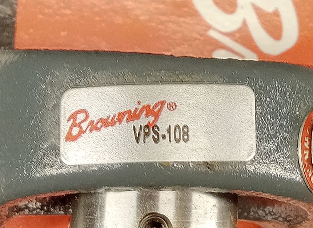 1 NEW BROWNING VPS-108 ½” BORE 2 BOLT BASE PILLOW BLOCK BEARING NIB *MAKE OFFER*