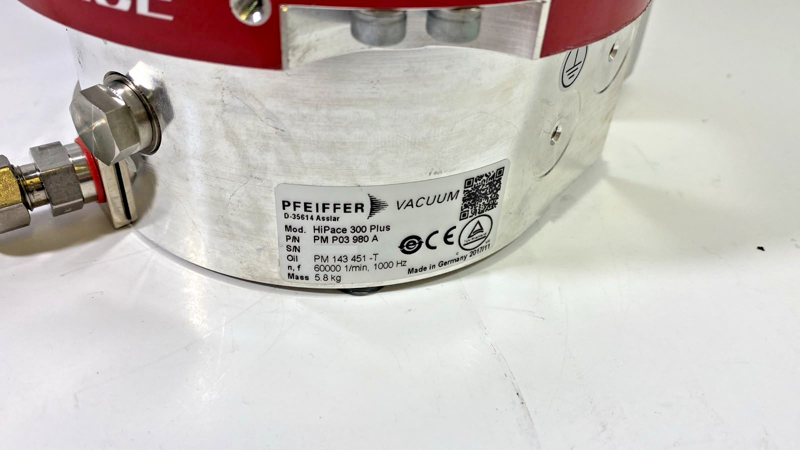 ✅ PFEIFFER HiPace 300 PLUS PM P03 980 A W/ TC110 PM C01 790 A SOLD AS IS