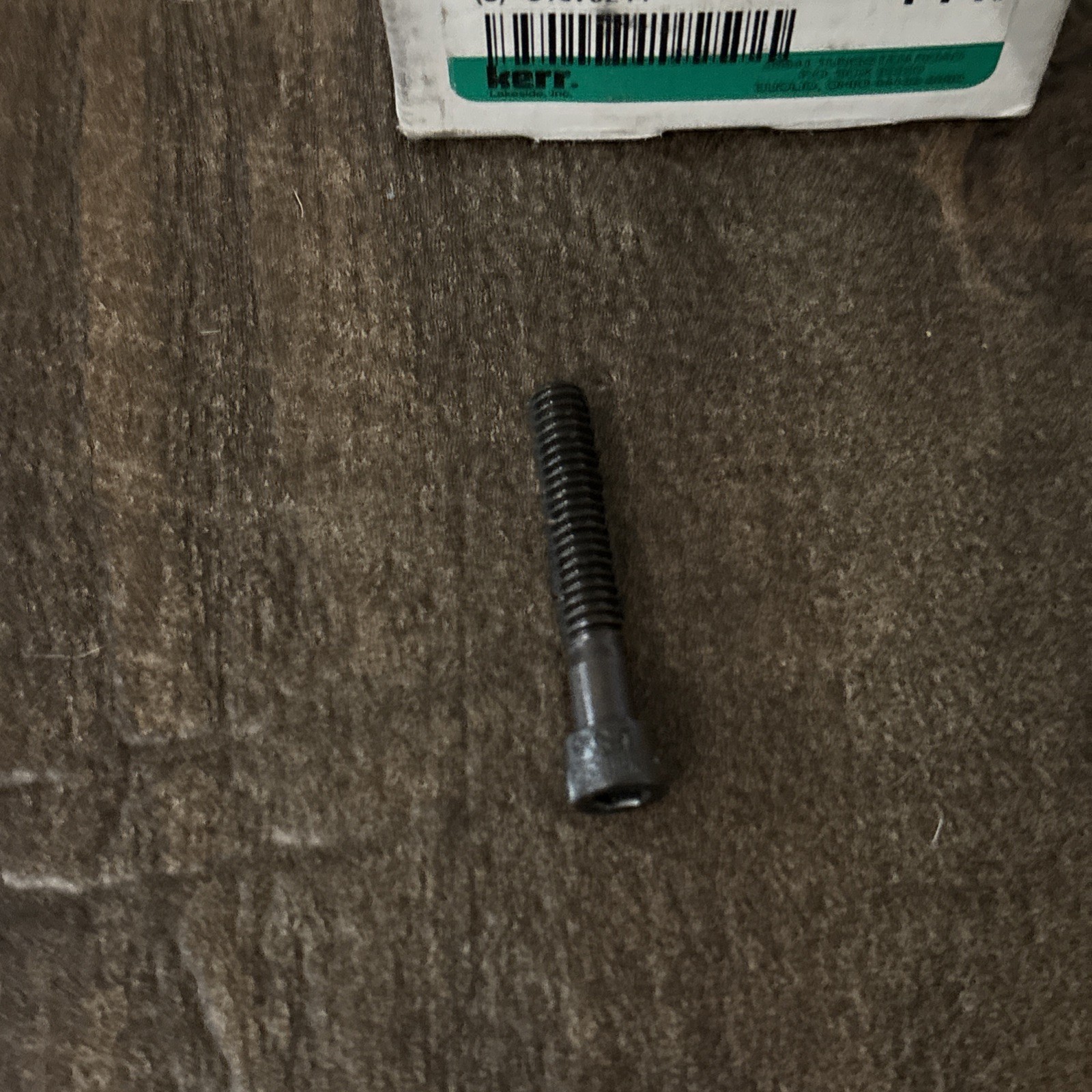 (33 Qty) 1/4-20x 1-1/2 Hex Socket Head Kerr Cap Screw 25C125KCS Allen