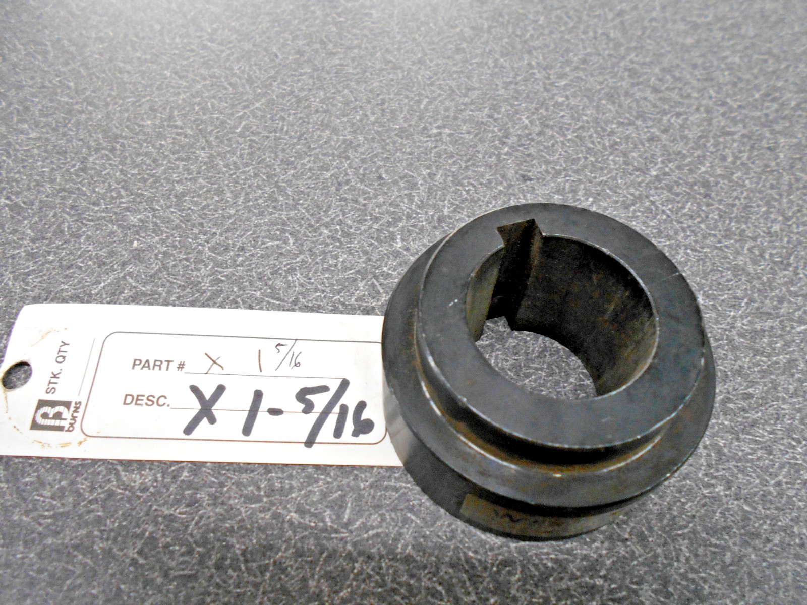 Weld-On Hub, Series X 1-5/16. Round Bore. Burns/Tisco. NOS! X1-5/16