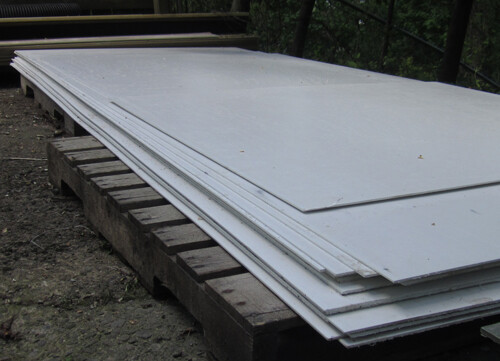 Fiberglass Sheet 1/8″ – White cut to size, sold by sq ft