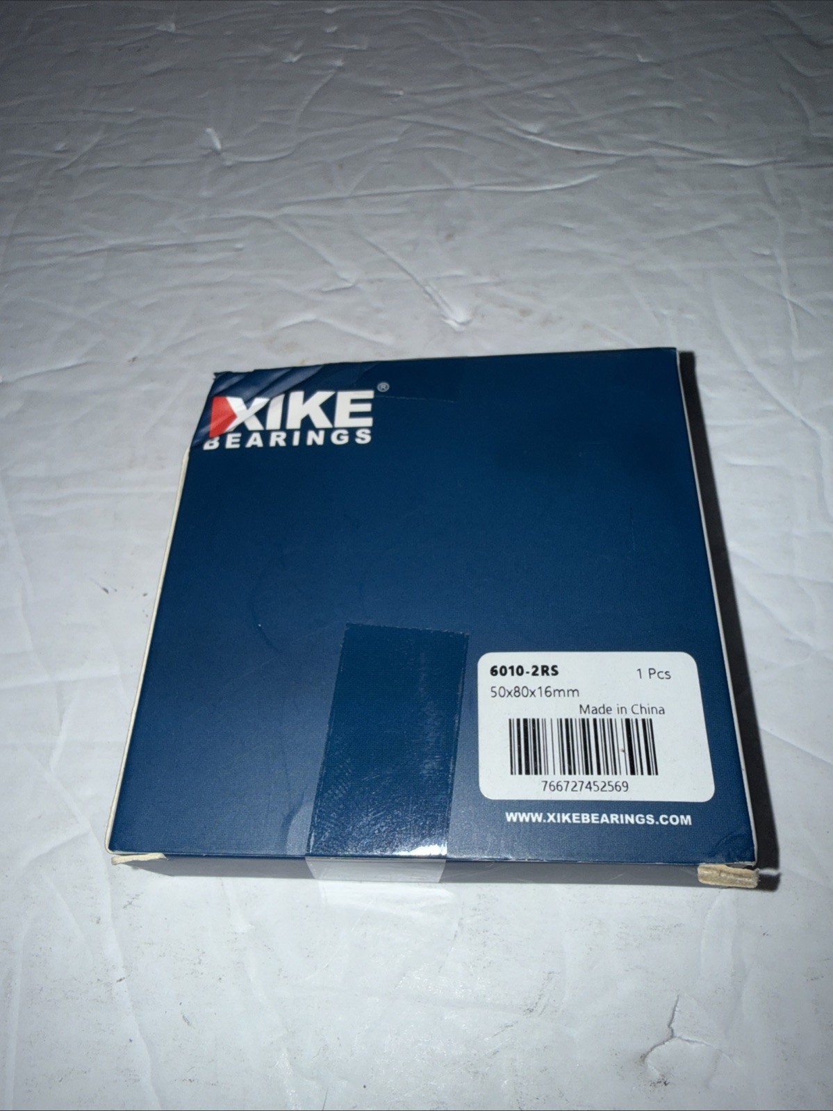 1 NEW XIKE BEARINGS 6010 2RS RUBBER SEALED BALL BEARINGS New Free Shipping