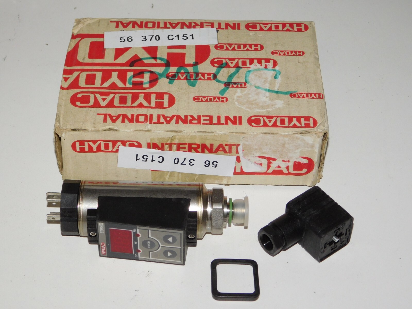 New Hydac 345-1-250-000 Electronic Pressure Switch Sensor Industrial Unit in Box