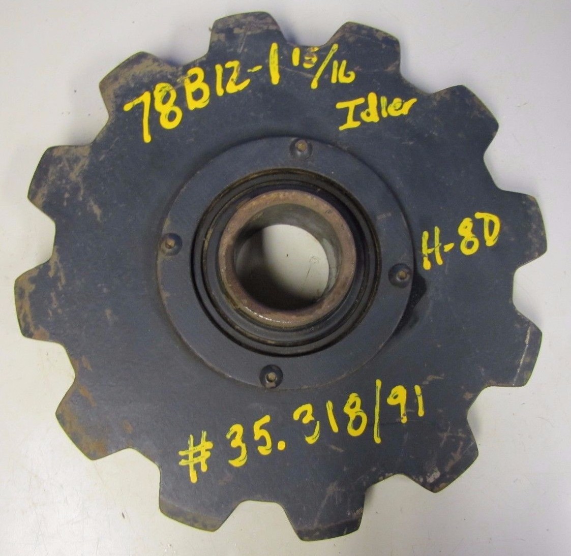 MARTIN 78B12 1-15/16 78 12 12 TOOTH 10-3/4″ O.D. STEEL IDLER SPROCKET NEW