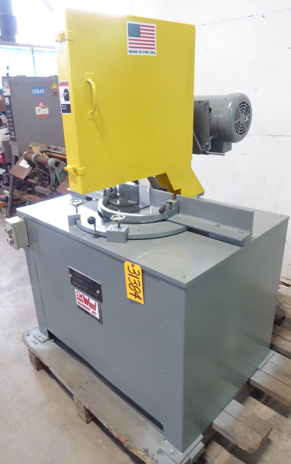 20″/22″ Kalamazoo Abrasive Saw KM20-22, Double Miter, Air Vise, 20 HP, 4″ Solids